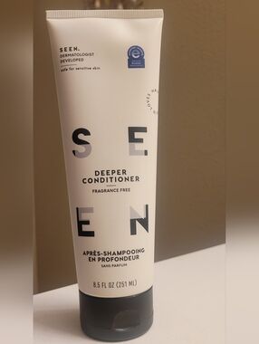 NEW SEEN Deeper Conditioner - Fragrance Free 8.5 Fl Oz